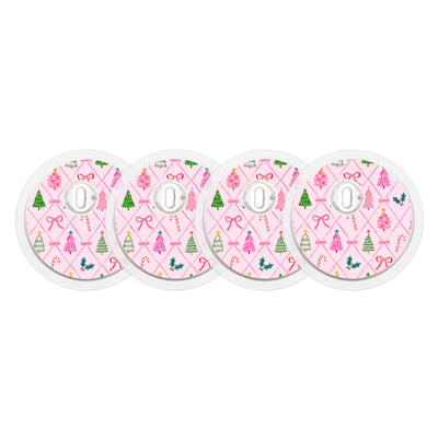 Coquette Christmas FreeStyle Libre 3 Plus & Lingo Sensor Sticker - Pump Peelz Coquette Christmas FreeStyle Libre 3 Plus & Lingo Sensor Sticker - Pump Peelz