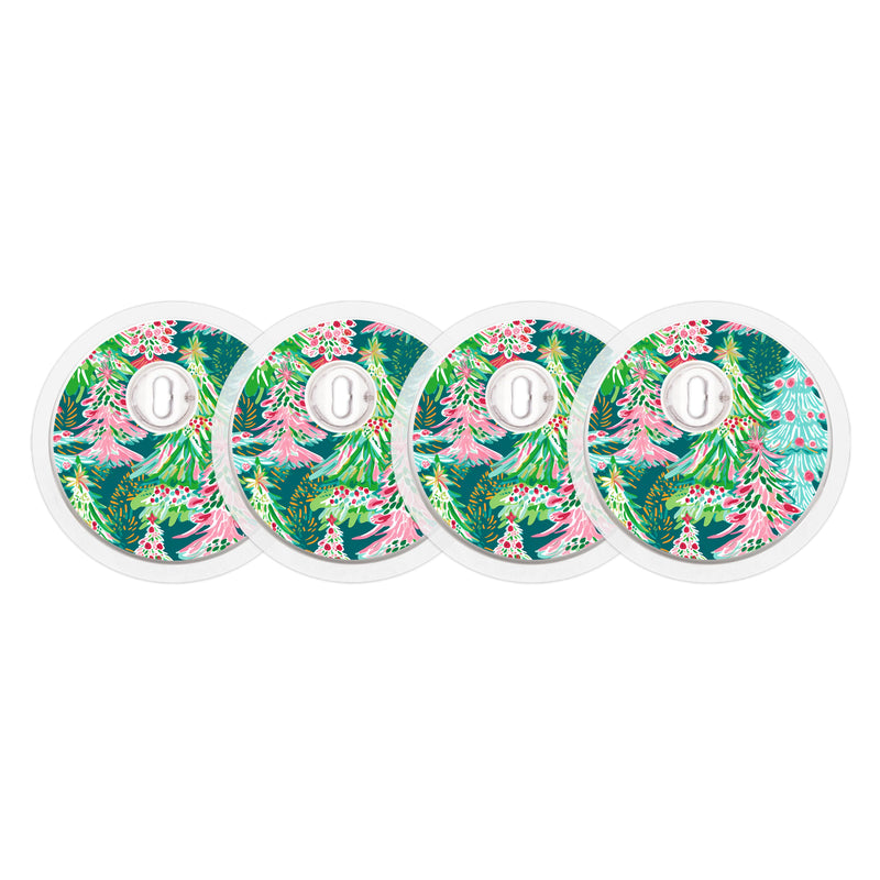 Festive Forest FreeStyle Libre 3 Plus & Lingo Sensor Sticker - Pump Peelz Festive Forest FreeStyle Libre 3 Plus & Lingo Sensor Sticker - Pump Peelz