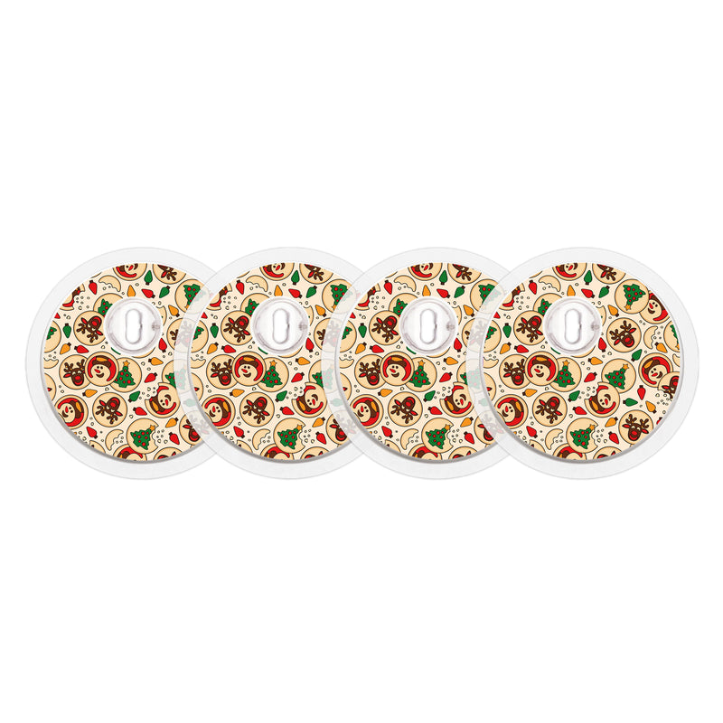 Santa's Cookies FreeStyle Libre 3 Plus & Lingo Sensor Sticker - Pump Peelz Santa's Cookies FreeStyle Libre 3 Plus & Lingo Sensor Sticker - Pump Peelz