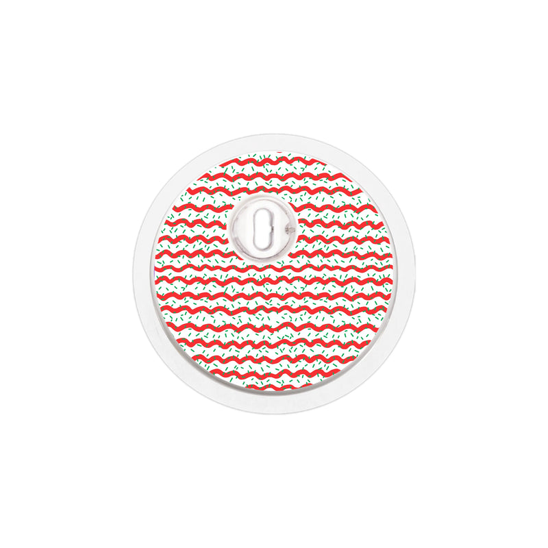 Christmas Icing FreeStyle Libre 3 Plus & Lingo Sensor Sticker - Pump Peelz Christmas Icing FreeStyle Libre 3 Plus & Lingo Sensor Sticker - Pump Peelz