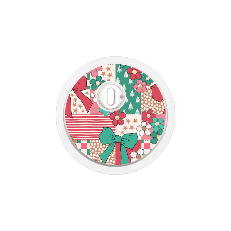 Merry Coquette FreeStyle Libre 3 Plus & Lingo Sensor Sticker - Pump Peelz Merry Coquette FreeStyle Libre 3 Plus & Lingo Sensor Sticker - Pump Peelz