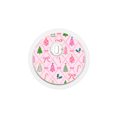 Coquette Christmas FreeStyle Libre 3 Plus & Lingo Sensor Sticker - Pump Peelz Coquette Christmas FreeStyle Libre 3 Plus & Lingo Sensor Sticker - Pump Peelz
