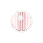 Peppermint Stripes FreeStyle Libre 3 Plus & Lingo Sensor Sticker - Pump Peelz Peppermint Stripes FreeStyle Libre 3 Plus & Lingo Sensor Sticker - Pump Peelz