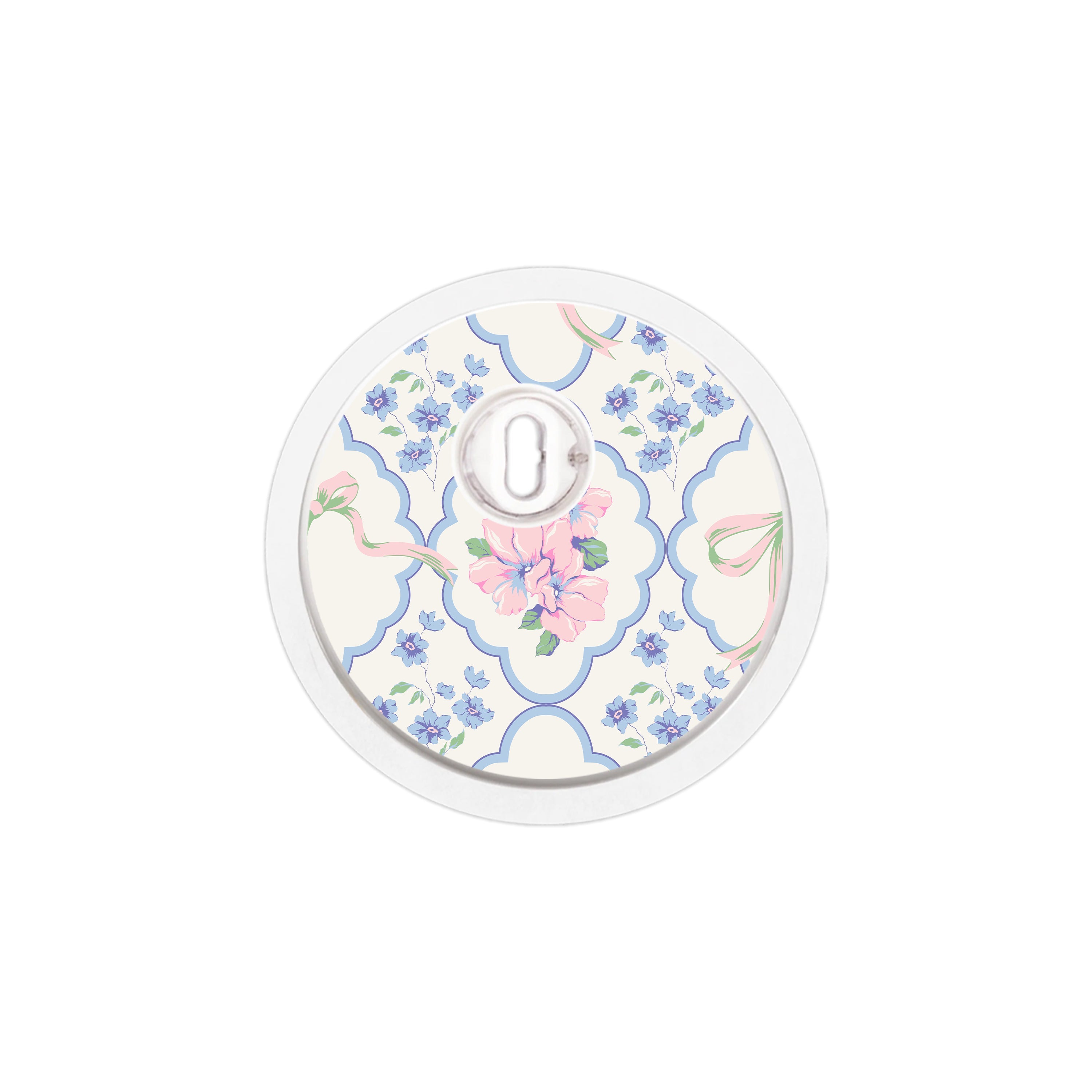 Spring Coquette FreeStyle Libre 3 Plus & Lingo Sensor Sticker - Pump Peelz Spring Coquette FreeStyle Libre 3 Plus & Lingo Sensor Sticker - Pump Peelz