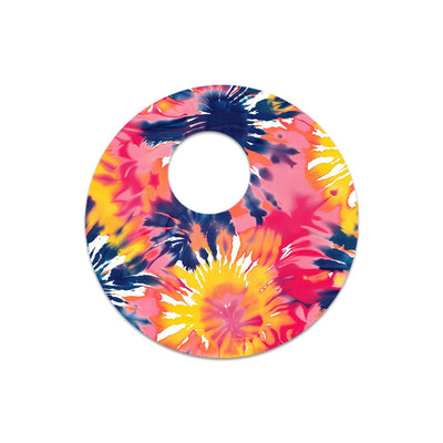 Summer Tie Dye Sticker Designed for the FreeStyle Libre 3 Plus & Lingo Sensor Summer Tie Dye Sticker Designed for the FreeStyle Libre 3 Plus & Lingo Sensor