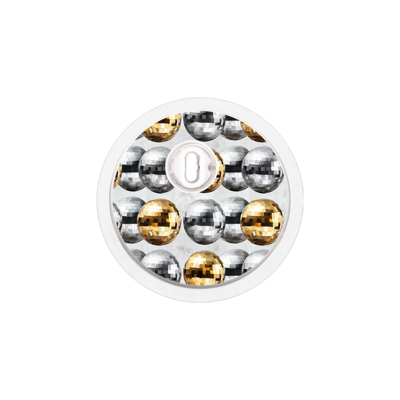 Disco Balls Sticker Designed for the FreeStyle Libre 3 Plus & Lingo Sensor Disco Balls Sticker Designed for the FreeStyle Libre 3 Plus & Lingo Sensor