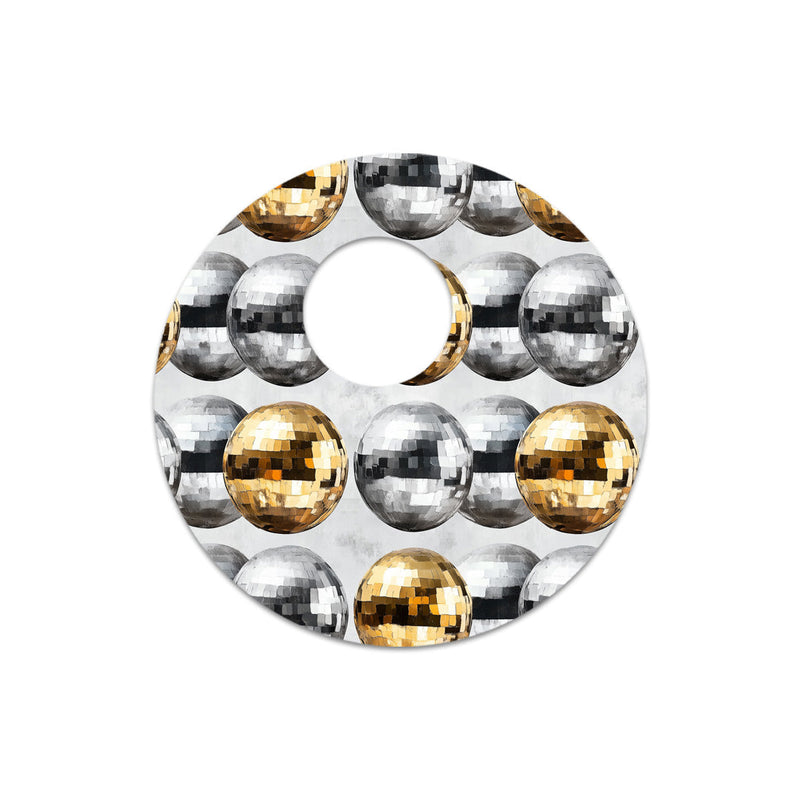 Disco Balls Sticker Designed for the FreeStyle Libre 3 Plus & Lingo Sensor Disco Balls Sticker Designed for the FreeStyle Libre 3 Plus & Lingo Sensor