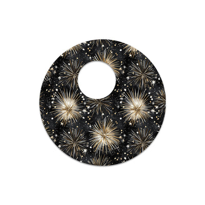 Fireworks Sticker Designed for the FreeStyle Libre 3 Plus & Lingo Sensor Fireworks Sticker Designed for the FreeStyle Libre 3 Plus & Lingo Sensor