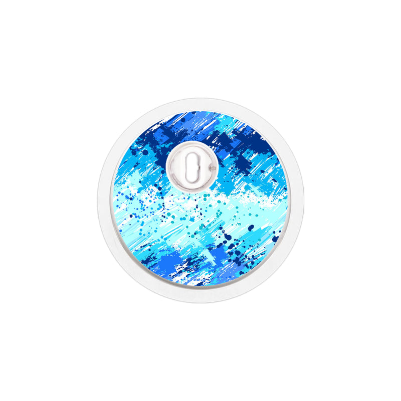 Beta Blue Sticker Designed for the FreeStyle Libre 3 Plus & Lingo Sensor Beta Blue Sticker Designed for the FreeStyle Libre 3 Plus & Lingo Sensor