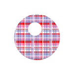 Party Plaid FreeStyle Libre 3 Plus & Lingo Sensor Sticker - Pump Peelz Party Plaid FreeStyle Libre 3 Plus & Lingo Sensor Sticker - Pump Peelz