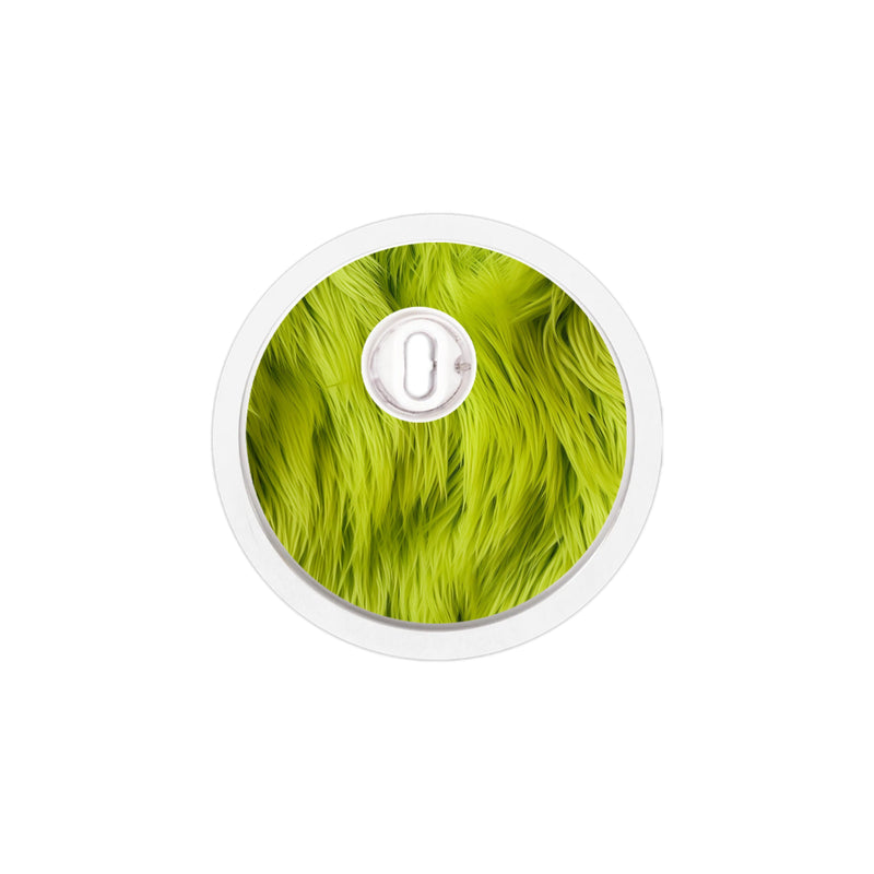 Green Fur Sticker Designed for the FreeStyle Libre 3 Plus & Lingo Sensor Green Fur Sticker Designed for the FreeStyle Libre 3 Plus & Lingo Sensor
