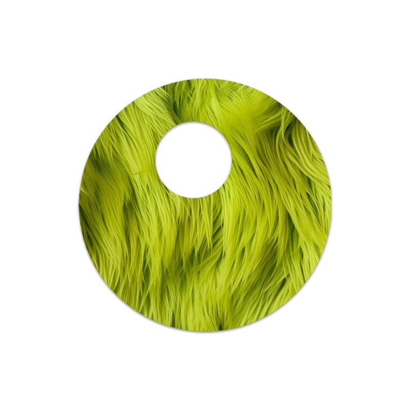 Green Fur Sticker Designed for the FreeStyle Libre 3 Plus & Lingo Sensor Green Fur Sticker Designed for the FreeStyle Libre 3 Plus & Lingo Sensor