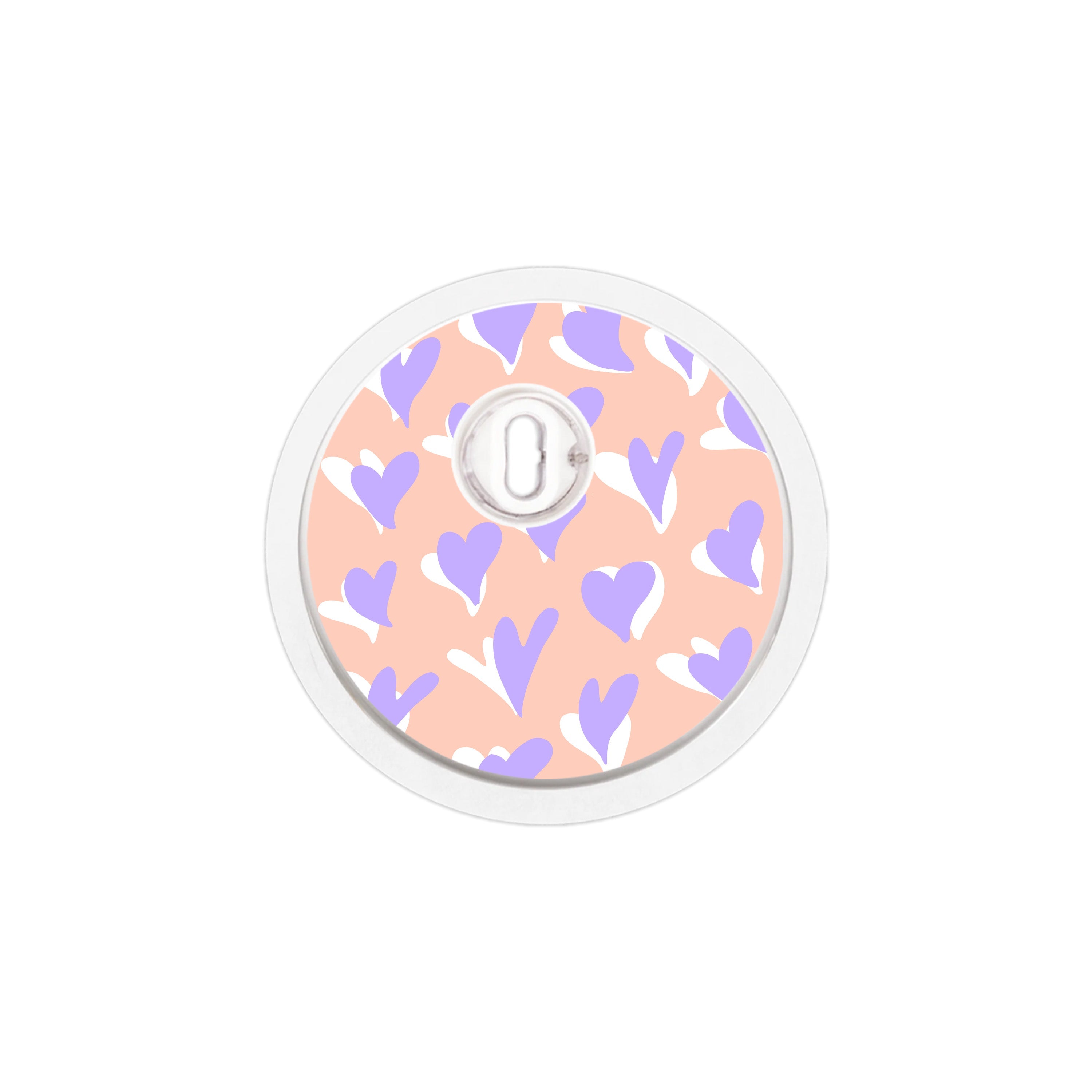 Lavender Love Sticker Designed for the FreeStyle Libre 3 Plus & Lingo Sensor Lavender Love Sticker Designed for the FreeStyle Libre 3 Plus & Lingo Sensor