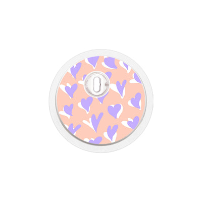 Lavender Love Sticker Designed for the FreeStyle Libre 3 Plus & Lingo Sensor Lavender Love Sticker Designed for the FreeStyle Libre 3 Plus & Lingo Sensor