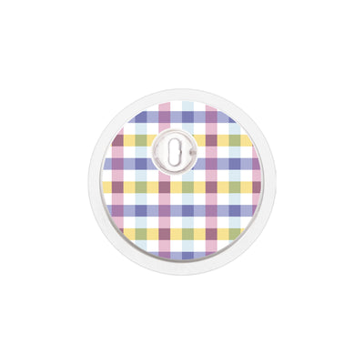 Spring Plaid Sticker Designed for the FreeStyle Libre 3 Plus & Lingo Sensor Spring Plaid Sticker Designed for the FreeStyle Libre 3 Plus & Lingo Sensor