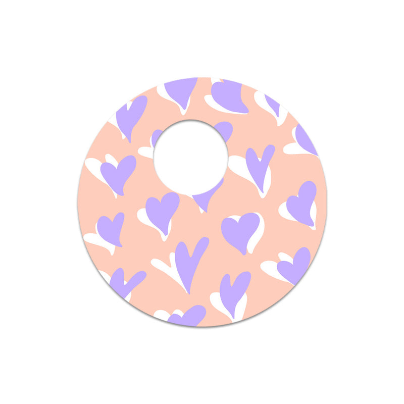 Lavender Love Sticker Designed for the FreeStyle Libre 3 Plus & Lingo Sensor Lavender Love Sticker Designed for the FreeStyle Libre 3 Plus & Lingo Sensor