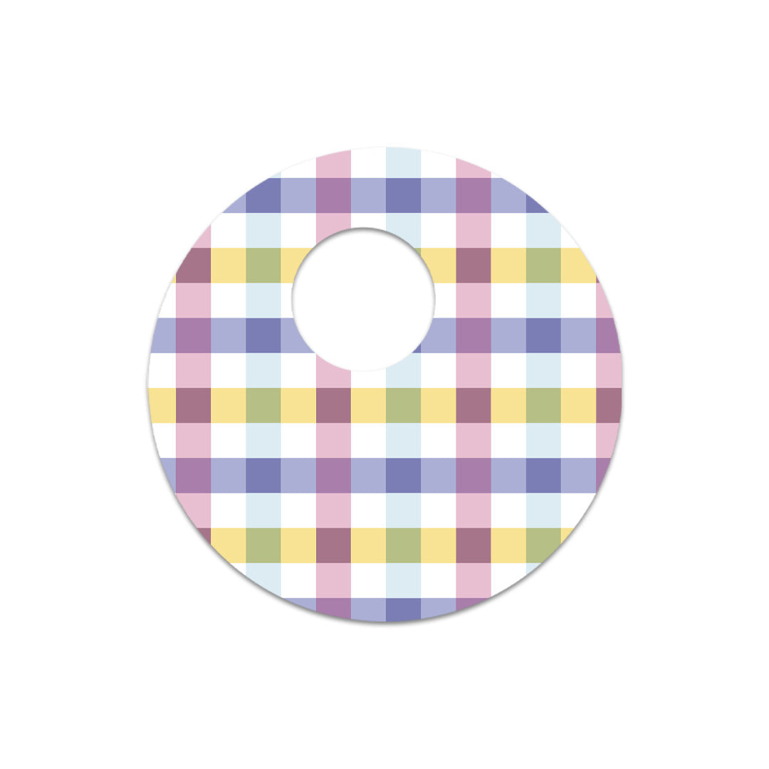 Spring Plaid Sticker Designed for the FreeStyle Libre 3 Plus & Lingo Sensor Spring Plaid Sticker Designed for the FreeStyle Libre 3 Plus & Lingo Sensor