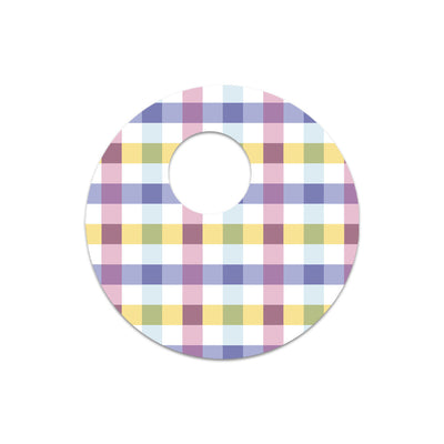 Spring Plaid Sticker Designed for the FreeStyle Libre 3 Plus & Lingo Sensor Spring Plaid Sticker Designed for the FreeStyle Libre 3 Plus & Lingo Sensor