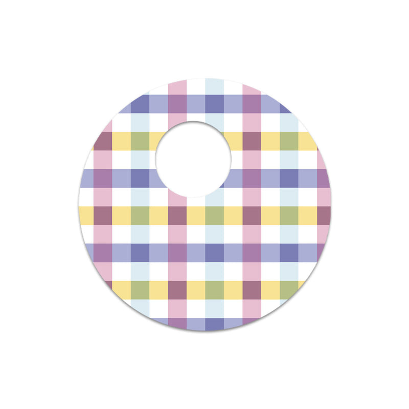 Spring Plaid Sticker Designed for the FreeStyle Libre 3 Plus & Lingo Sensor Spring Plaid Sticker Designed for the FreeStyle Libre 3 Plus & Lingo Sensor