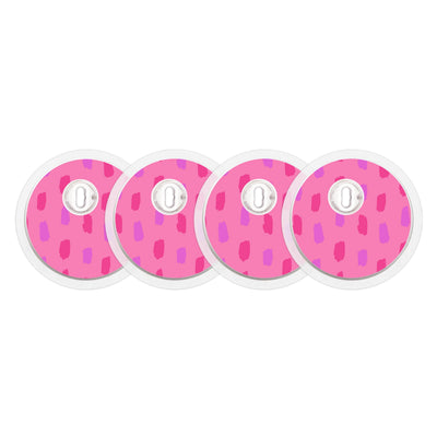 Lipstick Smudge Sticker Designed for the FreeStyle Libre 3 Plus & Lingo Sensor Lipstick Smudge Sticker Designed for the FreeStyle Libre 3 Plus & Lingo Sensor