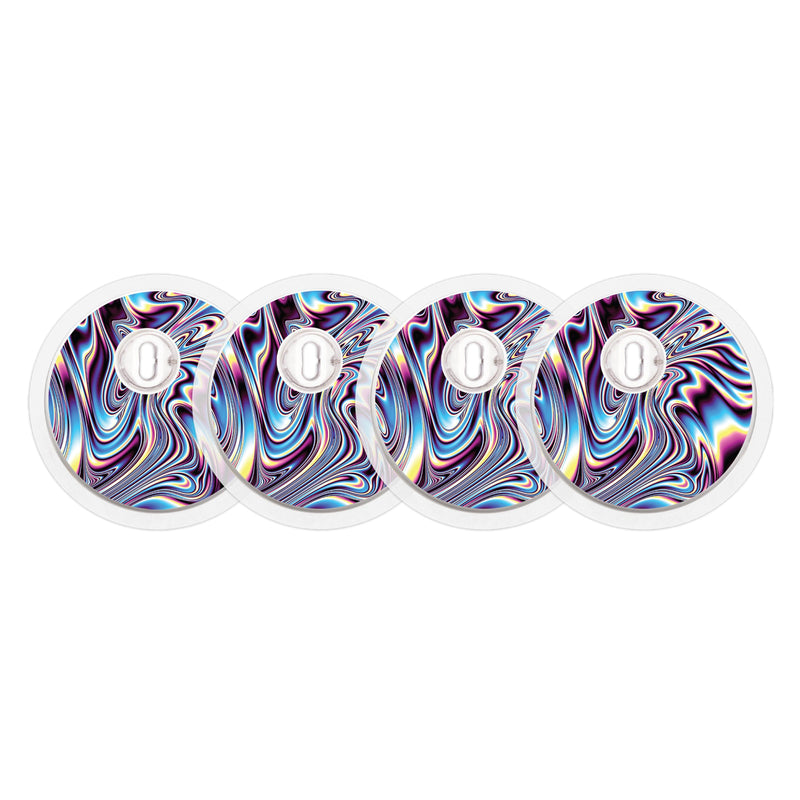 Liquid Metal Sticker Designed for the FreeStyle Libre 3 Plus & Lingo Sensor Liquid Metal Sticker Designed for the FreeStyle Libre 3 Plus & Lingo Sensor