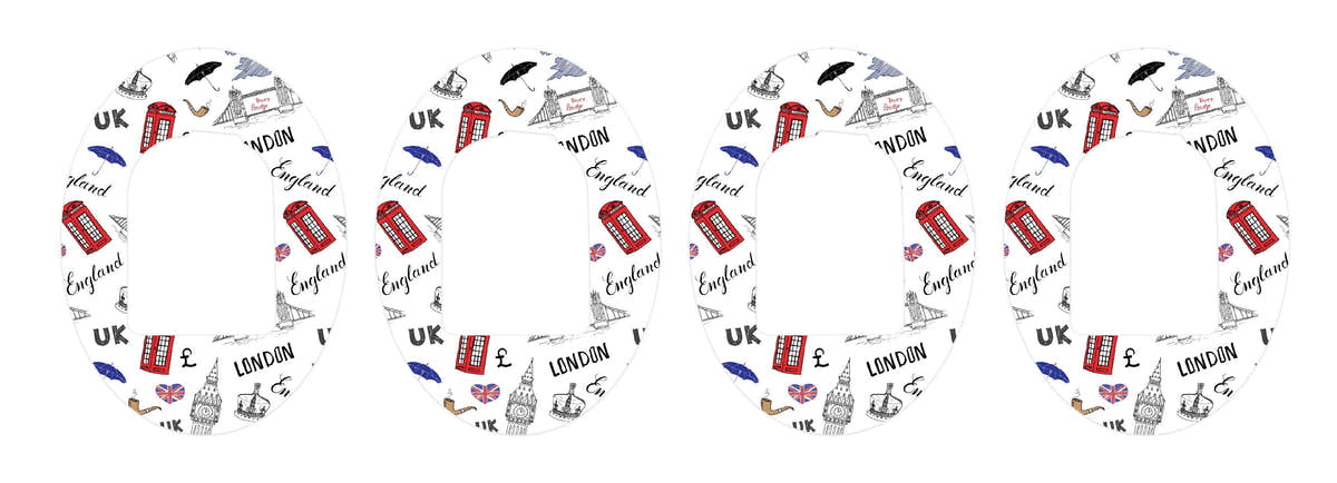 London Doodles Pod Patch Tape - Pump Peelz London Doodles Pod Patch Tape - Pump Peelz
