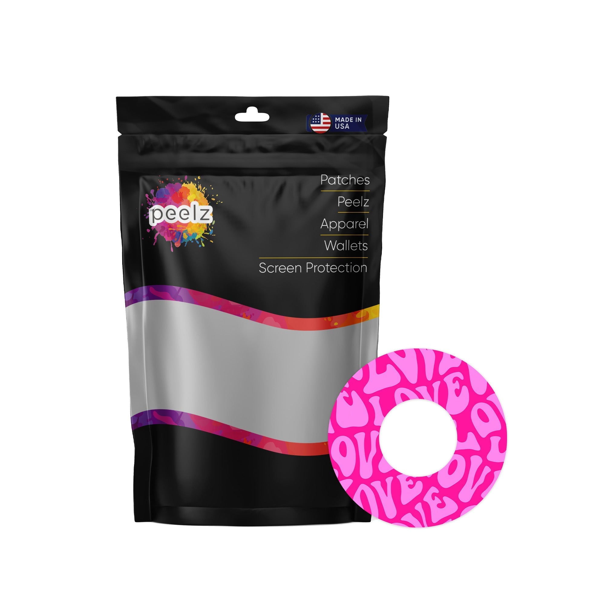 Love Patch Tape Designed for the FreeStyle Libre 2 Love Patch Tape Designed for the FreeStyle Libre 2