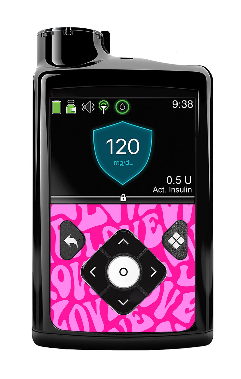 Love Sticker for Medtronic MiniMed 770G & 780G Love Sticker for Medtronic MiniMed 770G & 780G