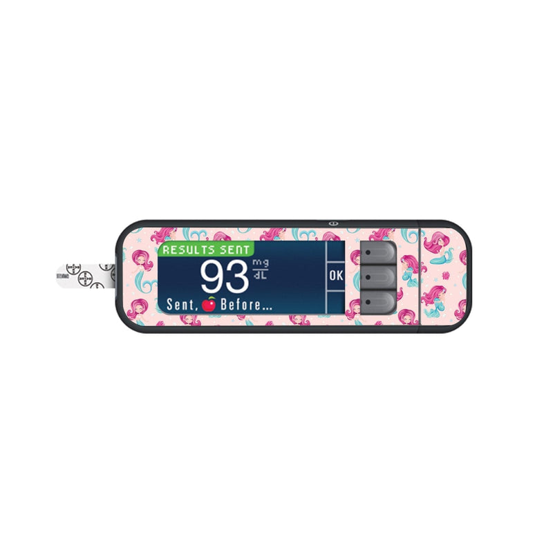 Lovely Mermaids Sticker for Bayer Contour Next Glucometer Lovely Mermaids Sticker for Bayer Contour Next Glucometer