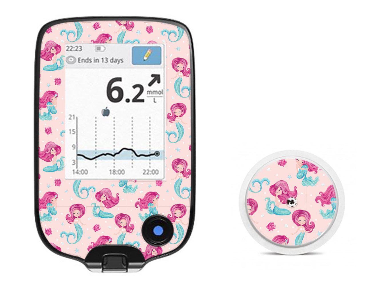 Lovely Mermaids for Freestyle Libre 2 Lovely Mermaids for Freestyle Libre 2