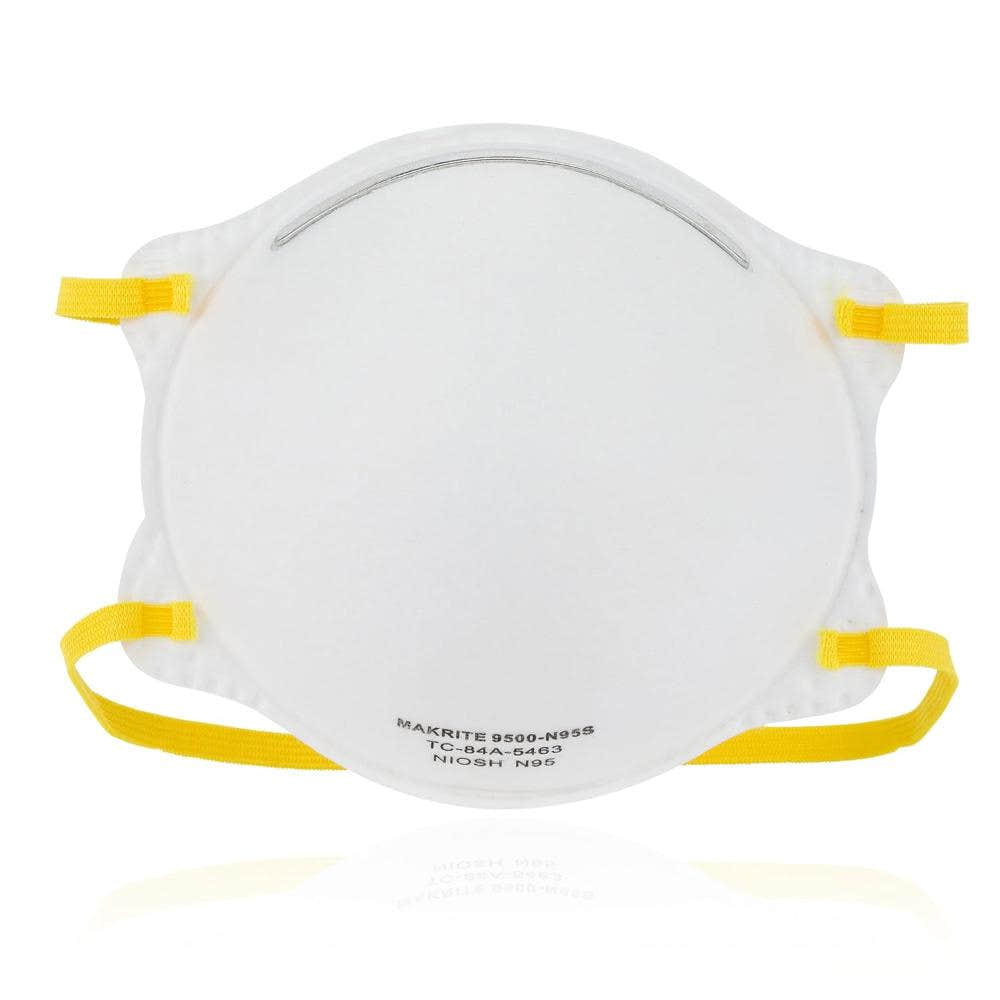 Makrite 240pcs 9500-N95S Disposable Particulate Respirator N95 Face Mask, Small Size Makrite 240pcs 9500-N95S Disposable Particulate Respirator N95 Face Mask, Small Size