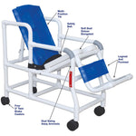 MJM International 193-TIS-PED Pediatric Tilt Reclining Shower Chair MJM International 193-TIS-PED Pediatric Tilt Reclining Shower Chair