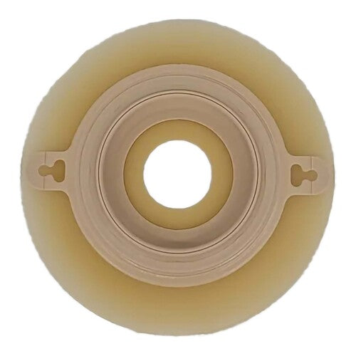 Safe N Simple 2-Piece Wafer Extended Wear Convex with Tape Collar Beige 57mm 2 1/4" Flange, Pre Cut Stoma Opening (40 Count) Safe N Simple 2-Piece Wafer Extended Wear Convex with Tape Collar Beige 57mm 2 1/4" Flange, Pre Cut Stoma Opening (40 Count)