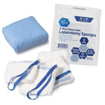 MedPride Laparotomy Sponge, Prewashed - Sterile - X Ray Det 18"x18", 5/Pack, Case of 40 (200) MedPride Laparotomy Sponge, Prewashed - Sterile - X Ray Det 18"x18", 5/Pack, Case of 40 (200)
