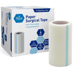 MedPride Paper Surgical Tape, 3" x 10 yds - 4/Box, Case of 12 (48 Count) MedPride Paper Surgical Tape, 3" x 10 yds - 4/Box, Case of 12 (48 Count)