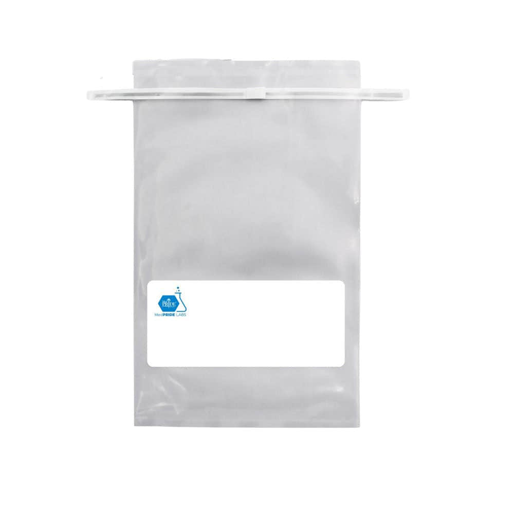 MedPride Sterile Non-Filter Sampling Bags with Flat-Wire Closure 5500 ml, 250 Bags / Case of 2 (500 count) MedPride Sterile Non-Filter Sampling Bags with Flat-Wire Closure 5500 ml, 250 Bags / Case of 2 (500 count)