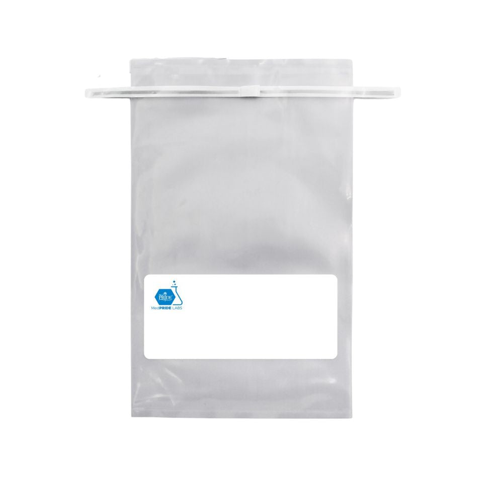 MedPride Sterile Non-Filter Sampling Bags with Flat-Wire Closure 5500 ml, 250 Bags / Case of 2 (500 count) MedPride Sterile Non-Filter Sampling Bags with Flat-Wire Closure 5500 ml, 250 Bags / Case of 2 (500 count)