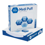 MedPride Medi Puff White Bedside Tissues 5"x8"- 40/Box, Case of 200 (8000 Count) MedPride Medi Puff White Bedside Tissues 5"x8"- 40/Box, Case of 200 (8000 Count)