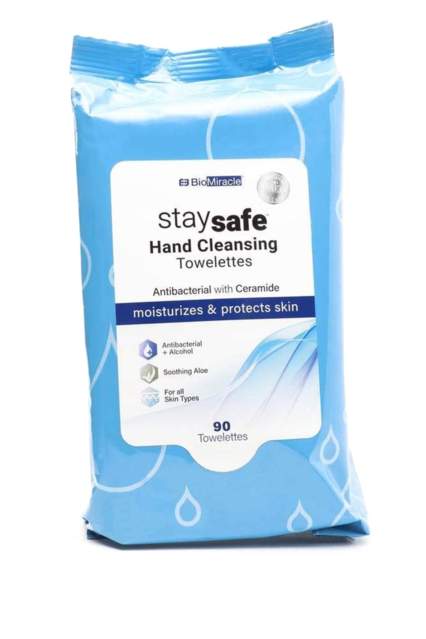 Stay Safe Antibacterial Hand Cleansing Towelettes 12 count of 90/Pack(1080 count) Stay Safe Antibacterial Hand Cleansing Towelettes 12 count of 90/Pack(1080 count)