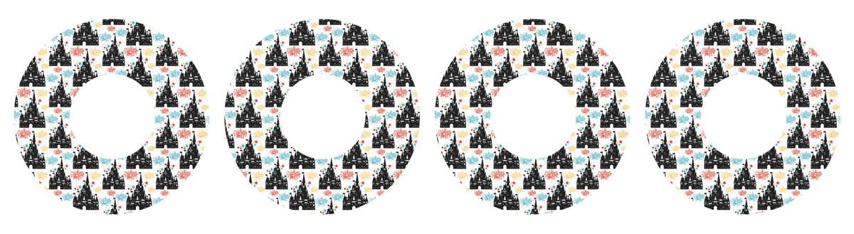 Magical Castle Patch Tape Designed for the FreeStyle Libre 2 Magical Castle Patch Tape Designed for the FreeStyle Libre 2