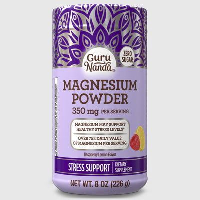 Magnesium Powder, Raspberry Lemon – 8 oz Magnesium Powder, Raspberry Lemon – 8 oz