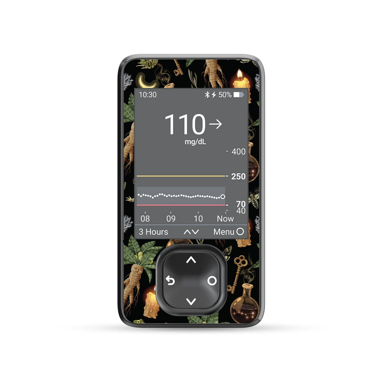 Mandrakes DEXCOM G7 and Stelo and G6 Touchscreen Receiver Sticker Mandrakes DEXCOM G7 and Stelo and G6 Touchscreen Receiver Sticker