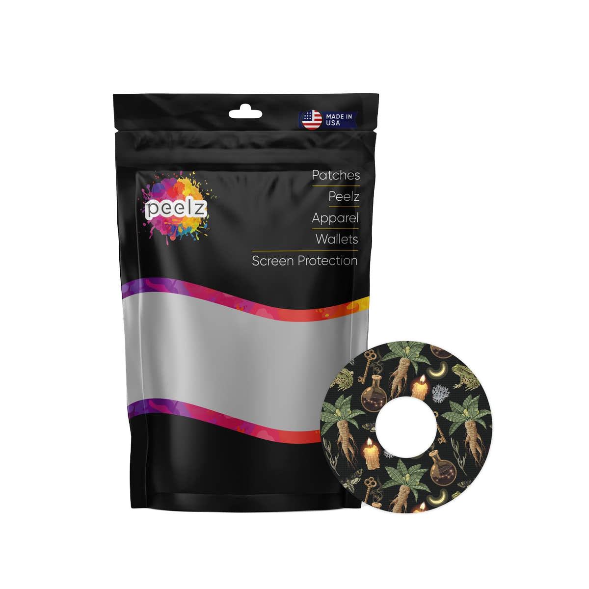 Mandrakes Patch Tape Designed for the FreeStyle Libre 3 Plus & Lingo Mandrakes Patch Tape Designed for the FreeStyle Libre 3 Plus & Lingo