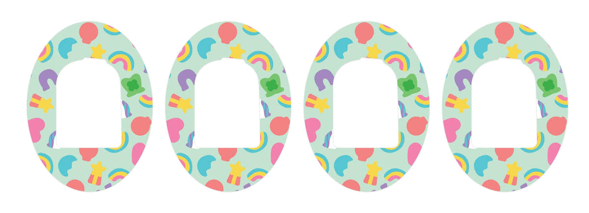 Marshmallow Charms Pod Patch Tape - Pump Peelz Marshmallow Charms Pod Patch Tape - Pump Peelz