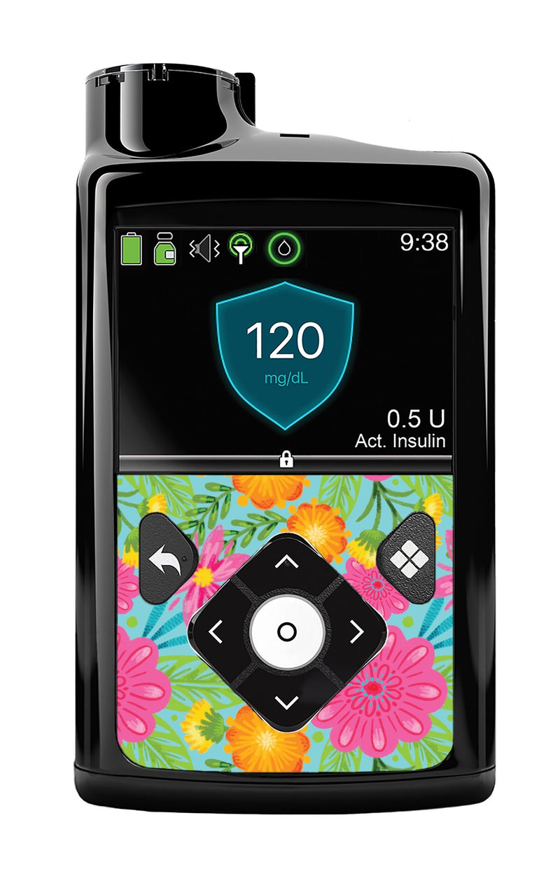 May Flowers Sticker for Medtronic MiniMed 770G & 780G May Flowers Sticker for Medtronic MiniMed 770G & 780G