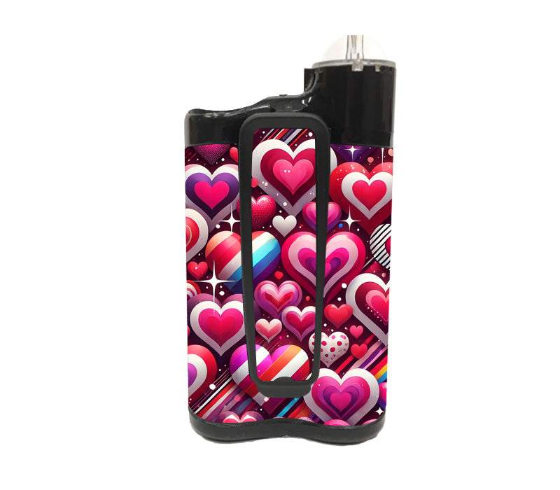 Sparkly Hearts Sticker for Medtronic MiniMed 770G & 780G Sparkly Hearts Sticker for Medtronic MiniMed 770G & 780G