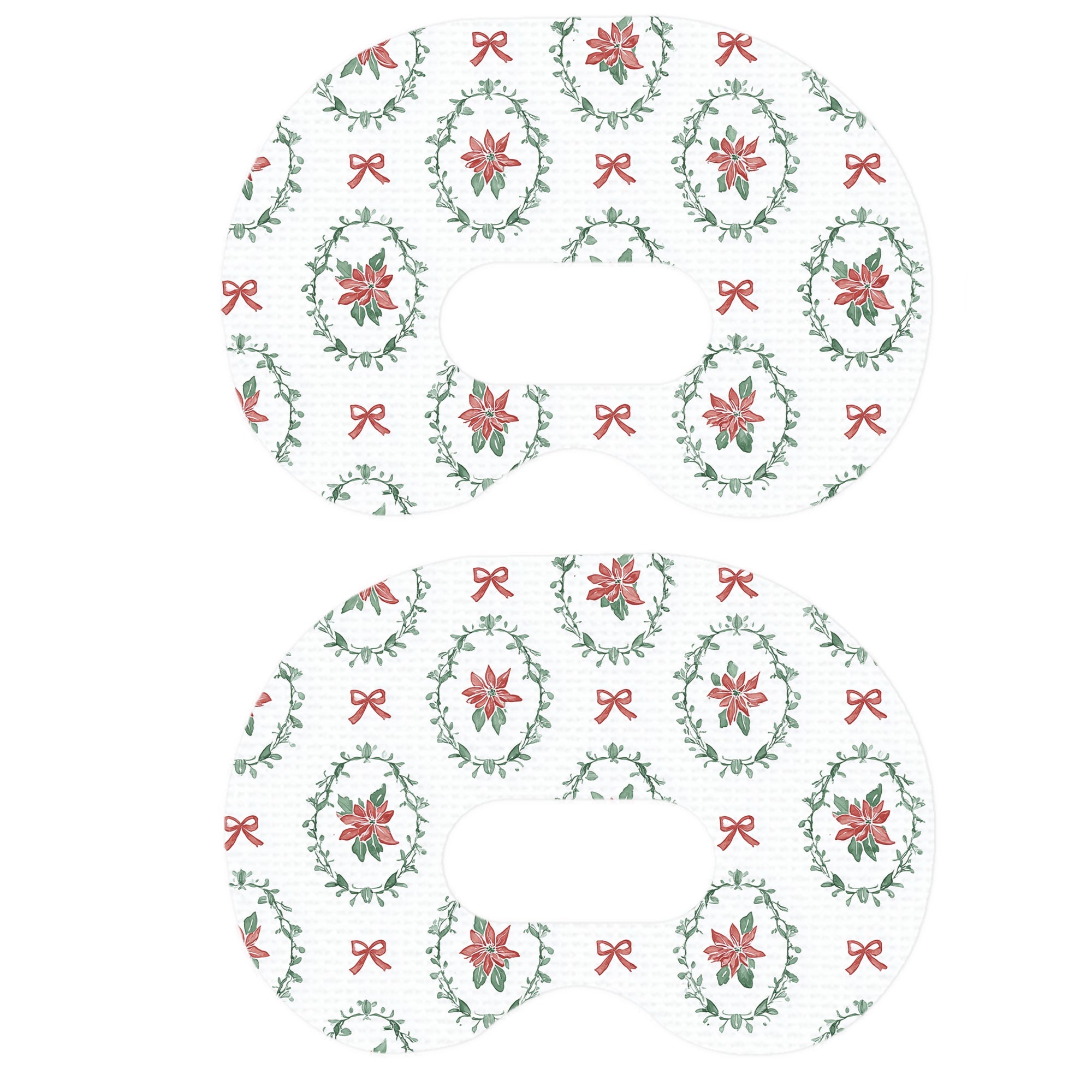 Poinsettia Parade Medtronic Guardian Connect Patch Tape - Pump Peelz Poinsettia Parade Medtronic Guardian Connect Patch Tape - Pump Peelz