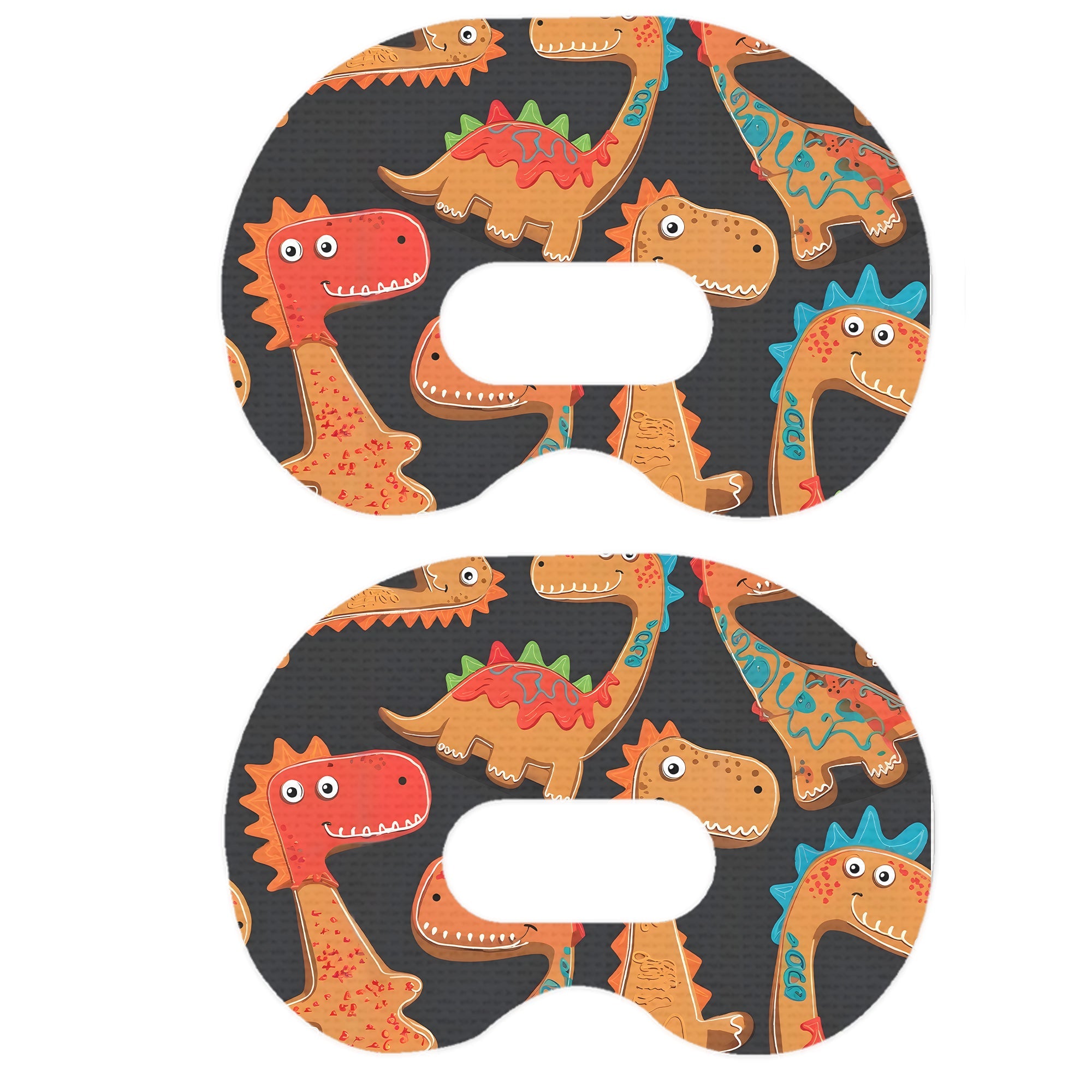 Jurassic Gingerbread Medtronic Guardian Connect Patch Tape - Pump Peelz Jurassic Gingerbread Medtronic Guardian Connect Patch Tape - Pump Peelz
