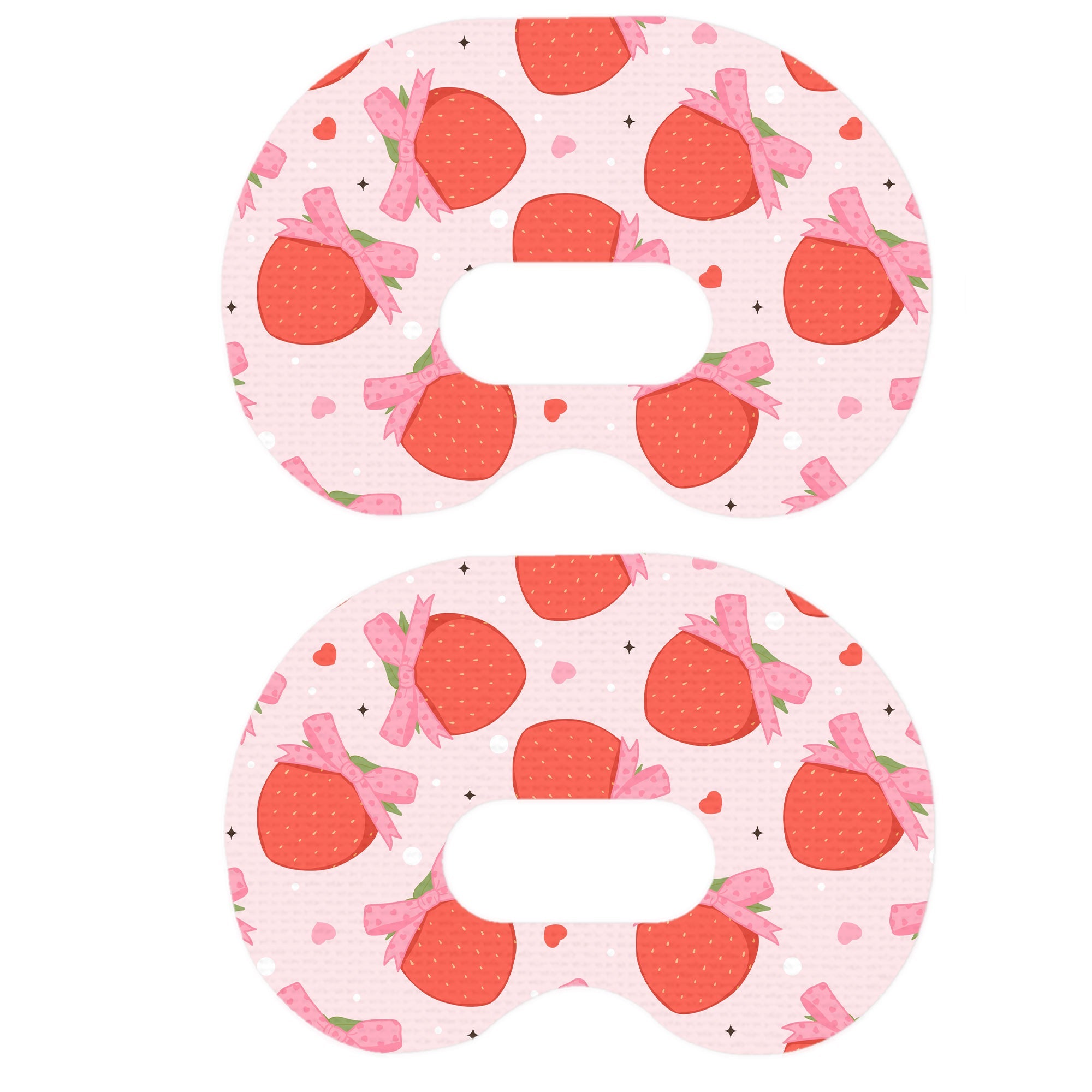Strawberry Kisses Medtronic Guardian Connect Patch Tape - Pump Peelz Strawberry Kisses Medtronic Guardian Connect Patch Tape - Pump Peelz
