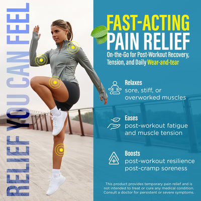 Menthol with Magnesium Spray for Pain Relief - Pack of 3 Menthol with Magnesium Spray for Pain Relief - Pack of 3
